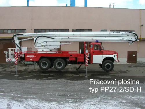 Pracovní plošina typ PP27-2/SD-H