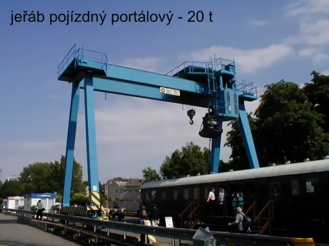 jeřáb pojízdný portálový - 20 t