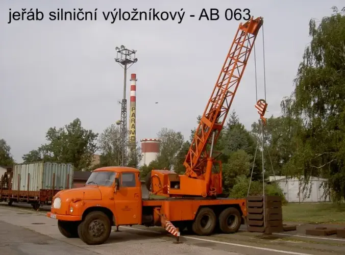 jeřáb silniční výložníkový - AB 063